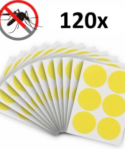 Professor Q Insectenstickers – multicolor – 120 stuks