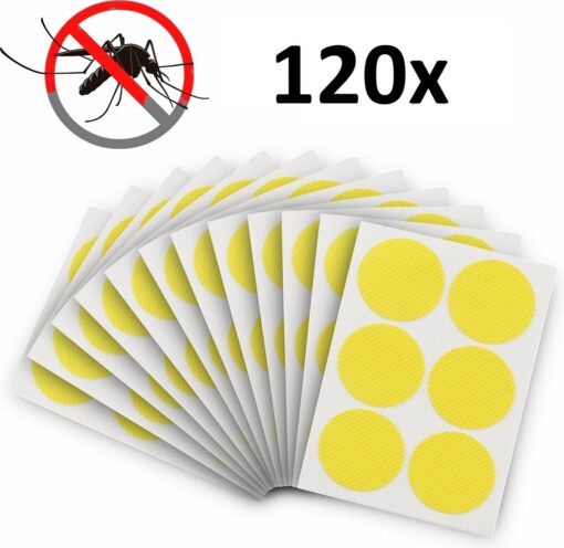 Professor Q Insectenstickers – multicolor – 120 stuks