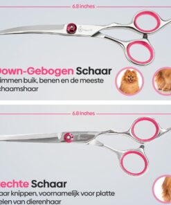 Professor Q Hondentrimset – 25 cm – roze – 4 stuks - detailfoto 8
