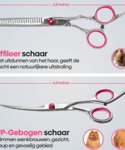 Professor Q Hondentrimset – 25 cm – roze – 4 stuks - detailfoto 4