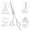 Professor Q Effileerschaar voor haar – 17 cm – wit