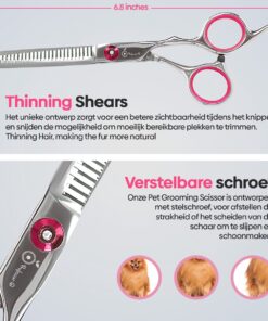 Professor Q Hondentrimset – 25 cm – roze – 4 stuks - detailfoto 6