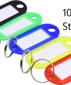 Professor Q Sleutellabels – multicolor – 100 stuks