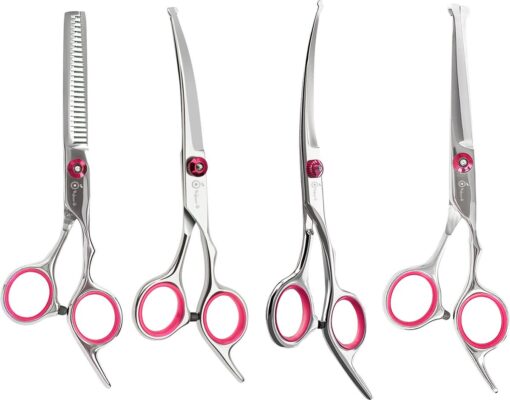 Professor Q Hondentrimset – 25 cm – roze – 4 stuks