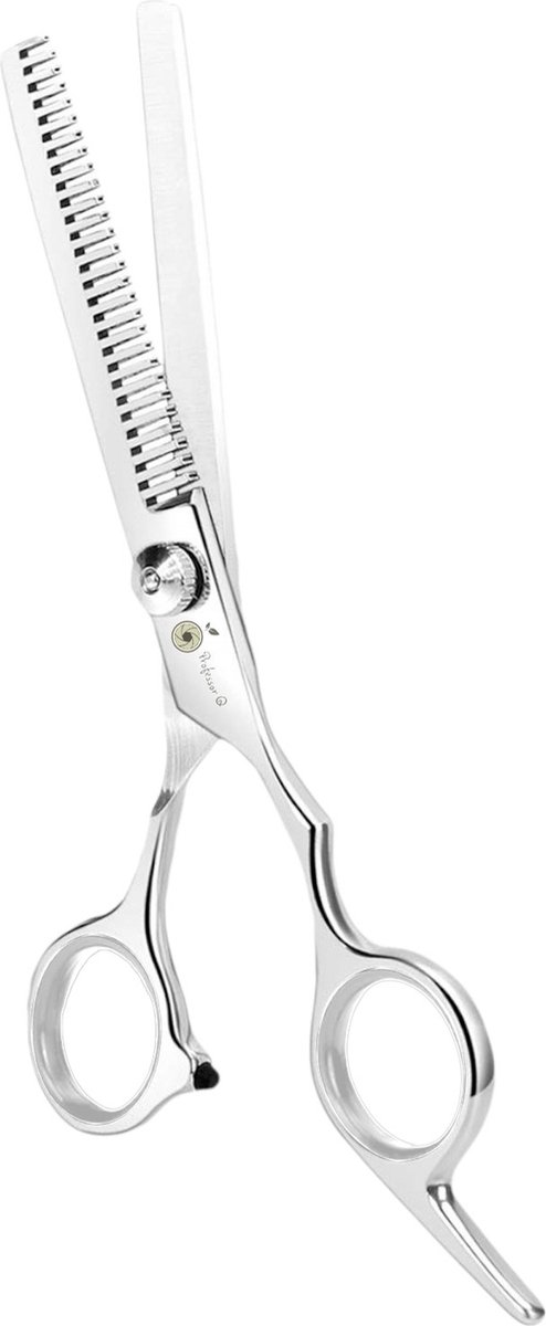 Professor Q Effileerschaar voor haar – 17 cm – wit - detailfoto 2