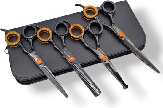 Professor Q - Professionele Scharenset Hond 7 INCH - Huisdier Knipset - Honden Schaar - Effileerschaar