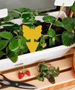 Professor Q Gele vangplaten voor planten – geel – 8 stuks – klavertjes - detailfoto 6