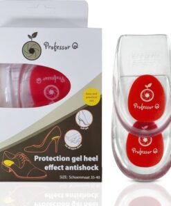 Professor Q Gel hielkussentjes – maat 35-40 – rood – 2 paar