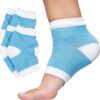 Professor Q Hielsokken met gelpad – blauw - wit – 1 paar