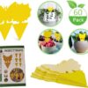 Professor Q Gele vangplaten voor planten – geel – 60 stuks – vlinders