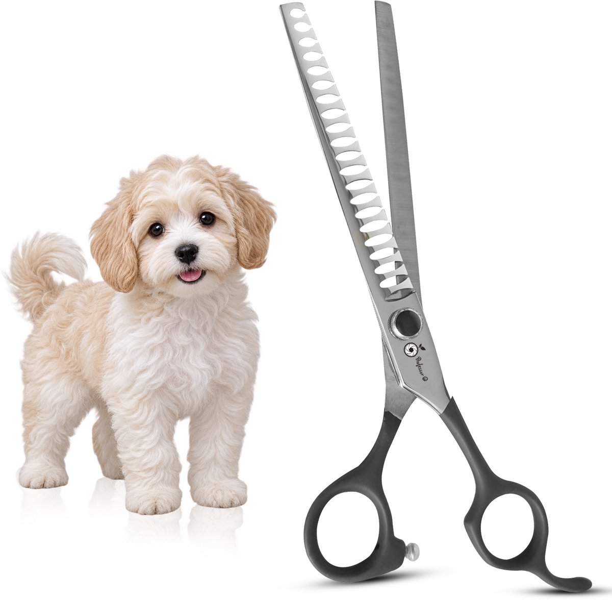 Professor Q Chunkerschaar voor honden – J2-staal – 8 inch