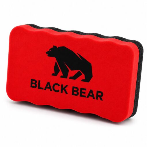 BlackBear Magnetische whiteboardwisser – rood
