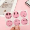 Professor Q Insectenstickers – roze – 60 stuks