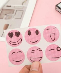 Professor Q Insectenstickers – roze – 60 stuks