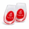 Professor Q Gel hielkussentjes – maat 35-40 – rood – 1 paar