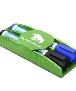 BlackBear Whiteboardwisser met 2 markers – groen