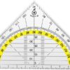 Professor Q Geodriehoek – 14 cm