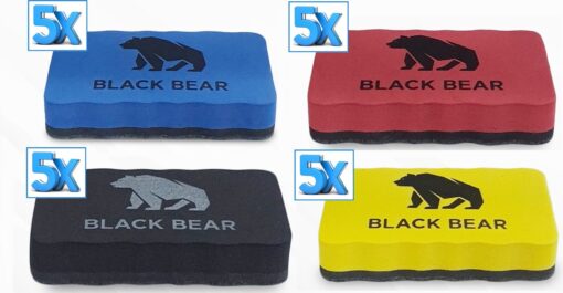 BlackBear Magnetische whiteboardwisser – multicolor