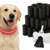 Professor Q LED-halsband voor honden – XL – 100 poepzakjes – rood