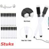 Professor Q Whiteboardmarkers – zwart – 25 stuks