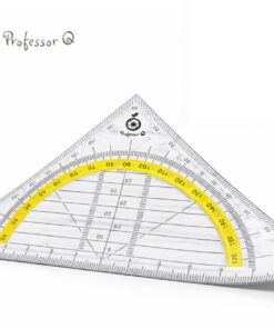 Professor Q Flexibele geodriehoek – 14 cm – 1 stuk