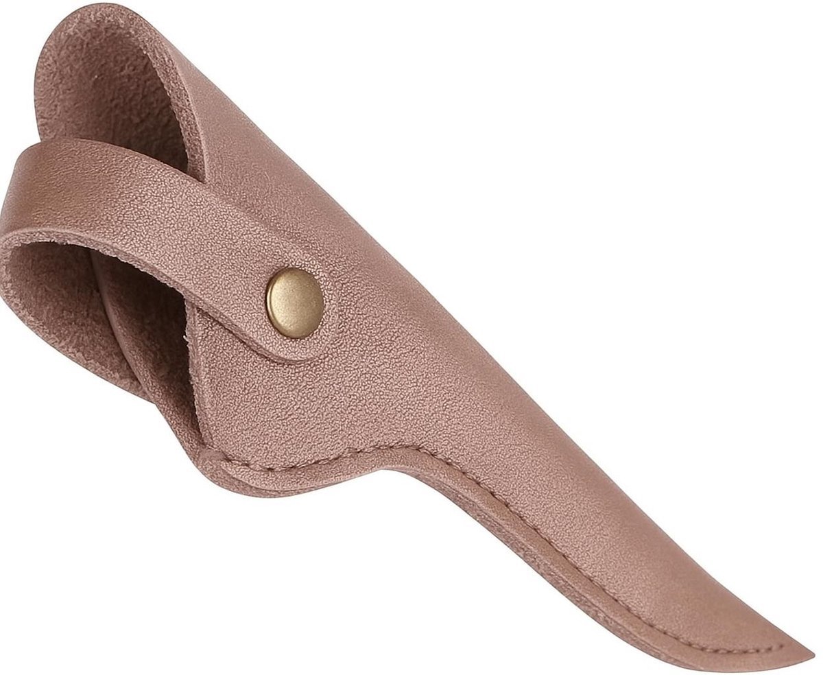 Professor Q Trimschaar voor honden – met brons etui – 14 cm – zwart/groen