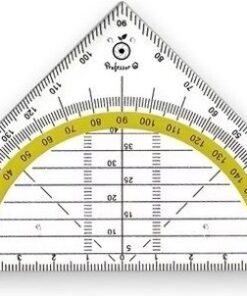 Professor Q Geodriehoek – 14 cm – 5 stuks - detailfoto 2