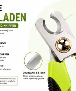 BlackBear Nagelknipper voor huisdieren – groen - detailfoto 2
