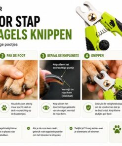 BlackBear Nagelknipper voor huisdieren – groen - detailfoto 3
