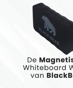 BlackBear Magnetische whiteboardwisser – rood - detailfoto 2