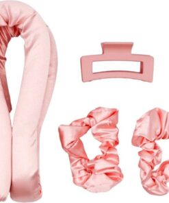 Professor Q Heatless curls set – roze - detailfoto 2