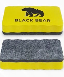 BlackBear Magnetische whiteboardwisser – geel – 3 stuks - detailfoto 2