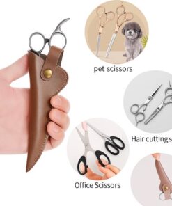 Professor Q Trimschaar voor honden – met brons etui – met hoes – 16,5 cm - detailfoto 2