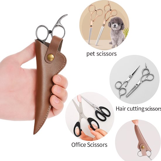 Professor Q Trimschaar voor honden – met brons etui – met hoes – 16,5 cm - detailfoto 2