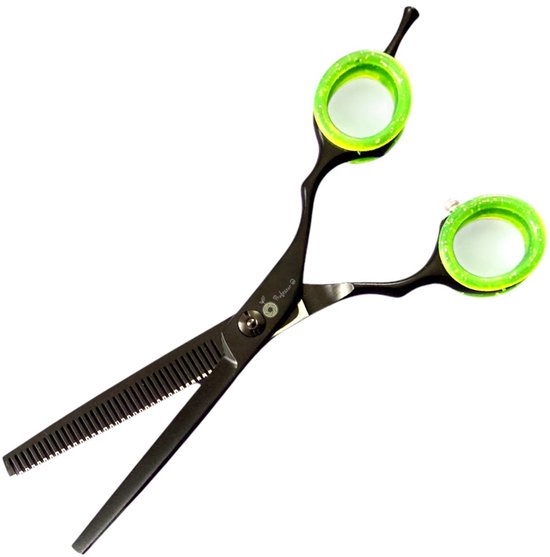 Professor Q Effileerschaar – met etui – 16,5 cm – zwart - detailfoto 3