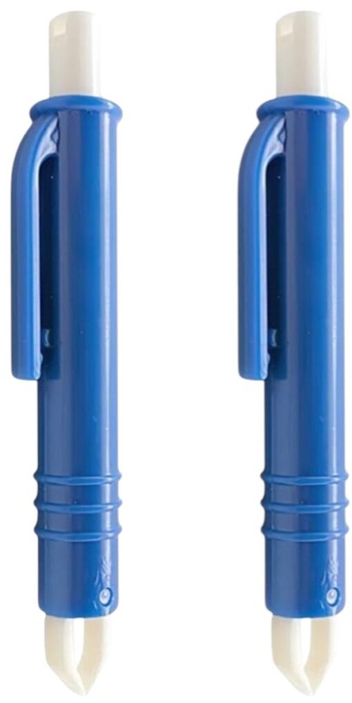 Professor Q Tekentang – blauw – 2 stuks