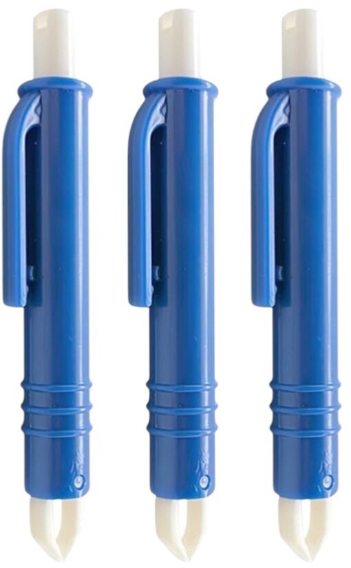 Professor Q Tekentang – blauw – 3 stuks